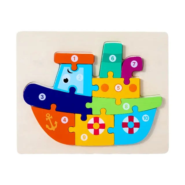 Learning Jigsaw Puzzle Game for kids