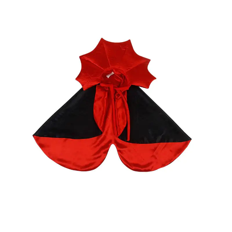 Vampire Charm: Spooky Pet Cloak Costume
