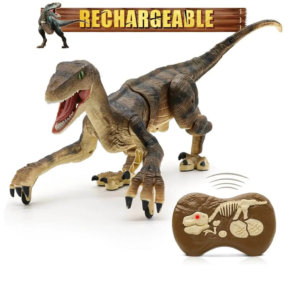 Velociraptor, an electric walking dinosaur simulation, RC