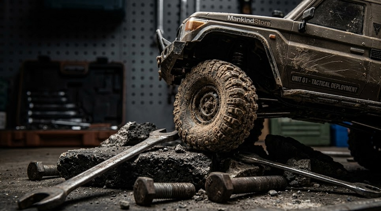 gaming gear and RC vehicles — crawlers, drift cars, planes and retro consoles