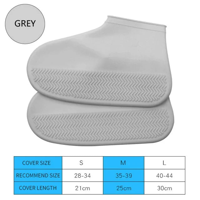 SleekShield: Silicone Rain Shoe Covers