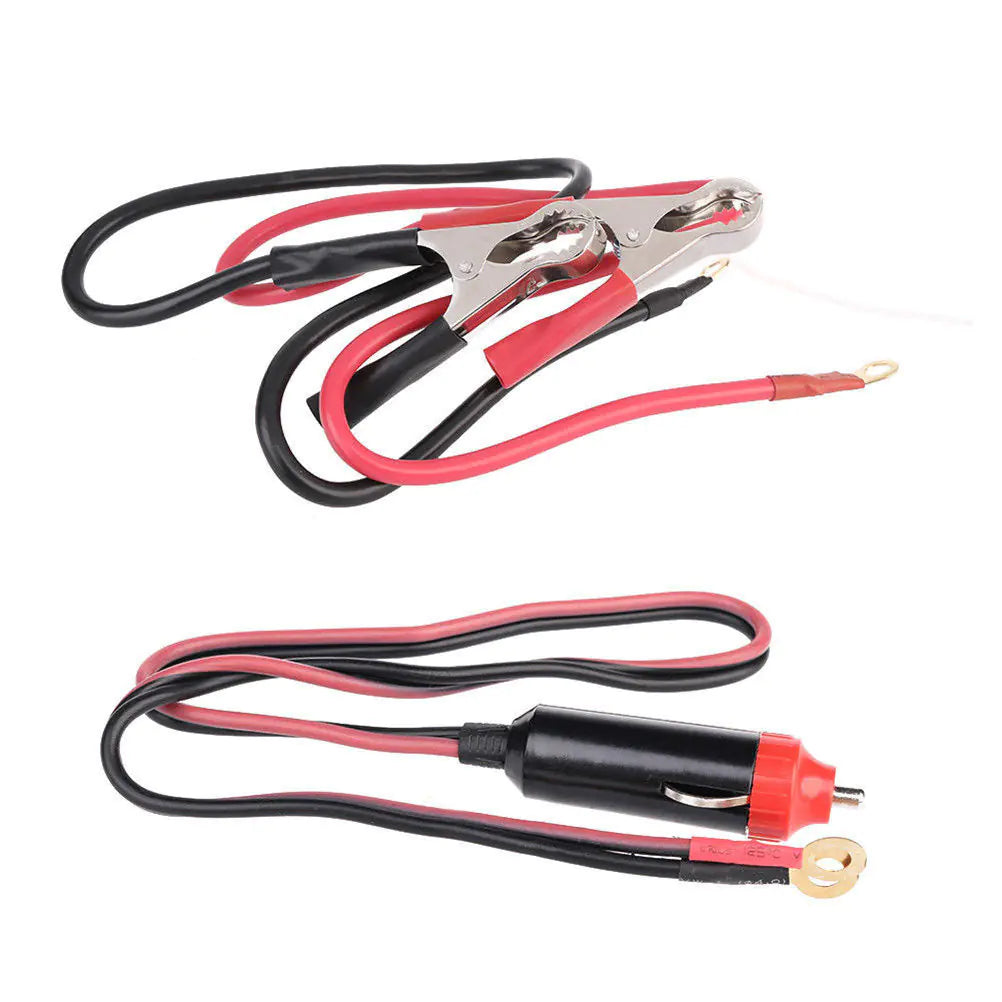vehicle power inverter AC outlet close-up