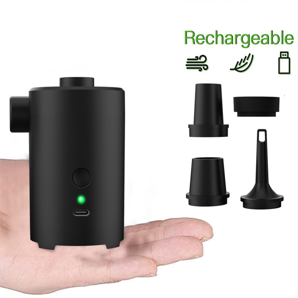portable electric pump — front view