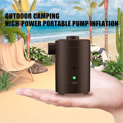 portable electric pump 4 nozzle attachments kit contents