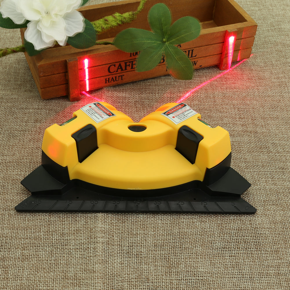 90 degree laser level side profile