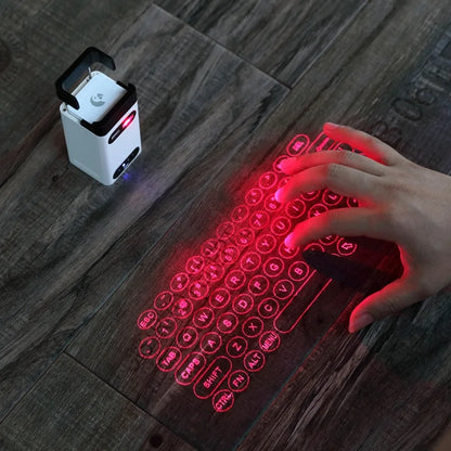 Bluetooth Wireless Projection of Virtual Laser Keyboard