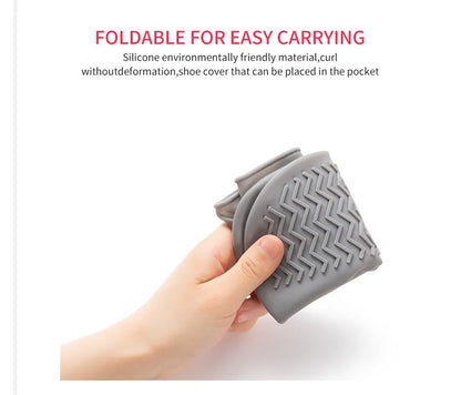 SleekShield: Silicone Rain Shoe Covers