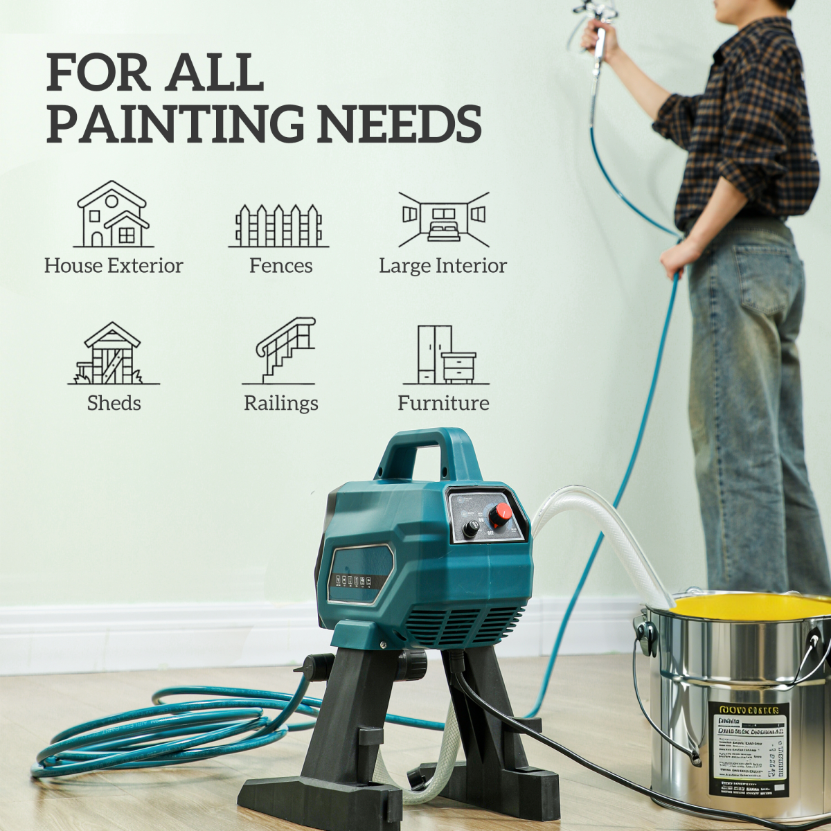 Pro-Series 200 Bar Airless Paint Sprayer System