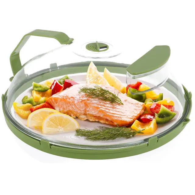 Microwave Shield: Clean, Even Heat, No Mess!