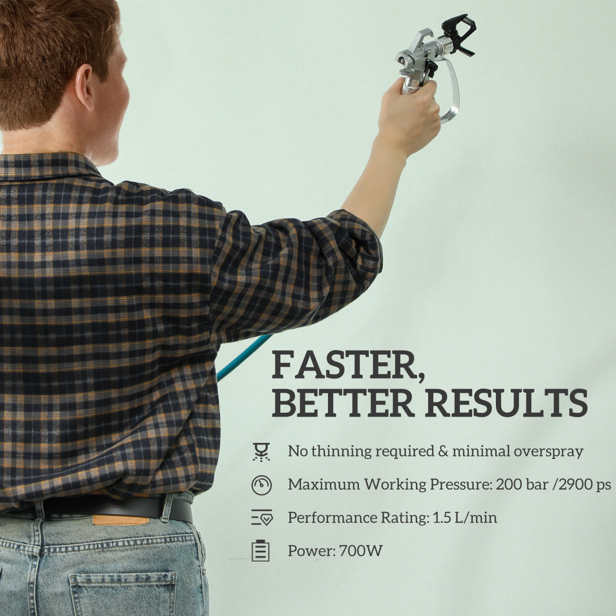 Pro-Series 200 Bar Airless Paint Sprayer System