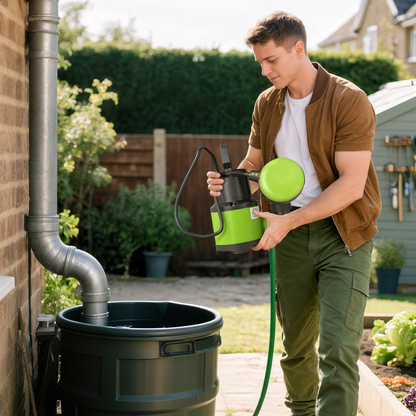 400W Heavy-Duty Submersible Water Pump (9000L/H)