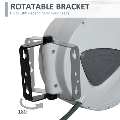 air hose reel carry handle detail