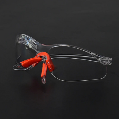 impact safety glasses polycarbonate lens clarity detail