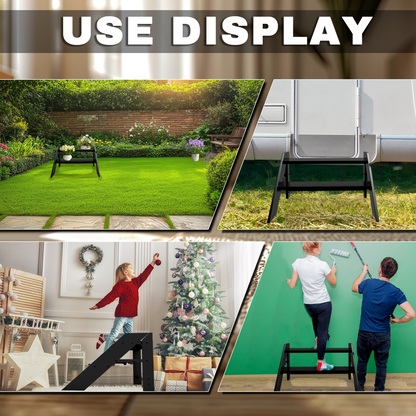 Heavy-Duty 2-Step Folding Platform (660lb Capacity)