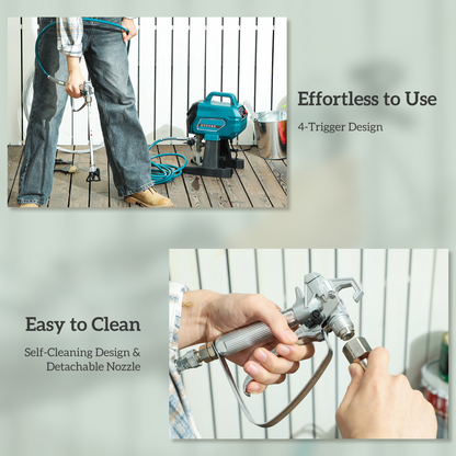 Pro-Series 200 Bar Airless Paint Sprayer System