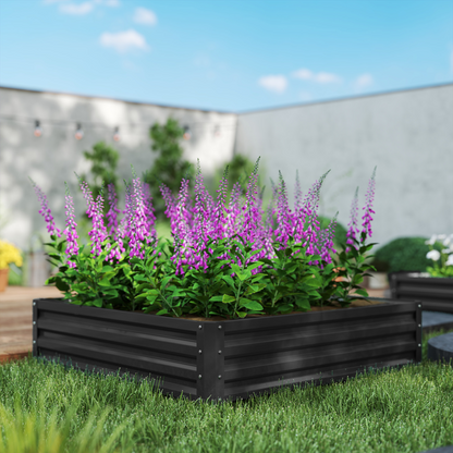 raised garden bed 120cm dimensions overview