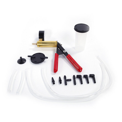 Pro-Grade One-Man Brake Bleeder & Vacuum Pump Kit