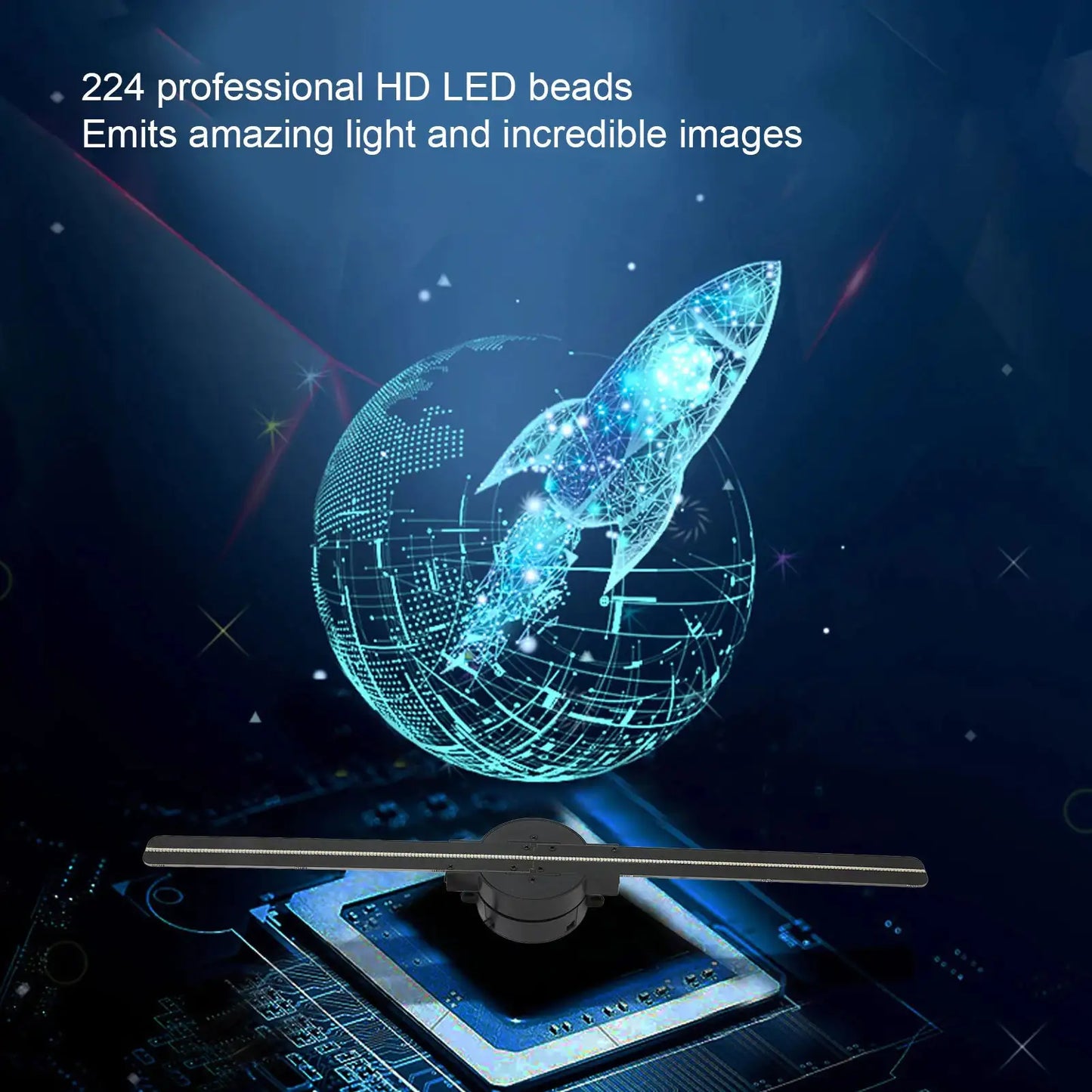VisionAir 3D Hologram Display
