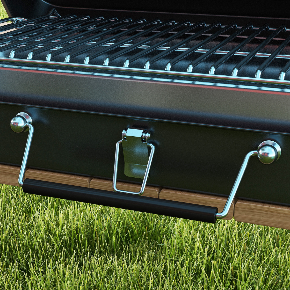 Portable Suitcase BBQ Grill — Foldable Charcoal Barbecue