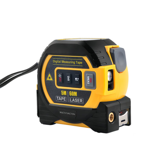2-in-1 laser rangefinder and 5m tape — main view