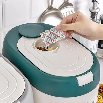 Automatic Rice Bin for Kitchen