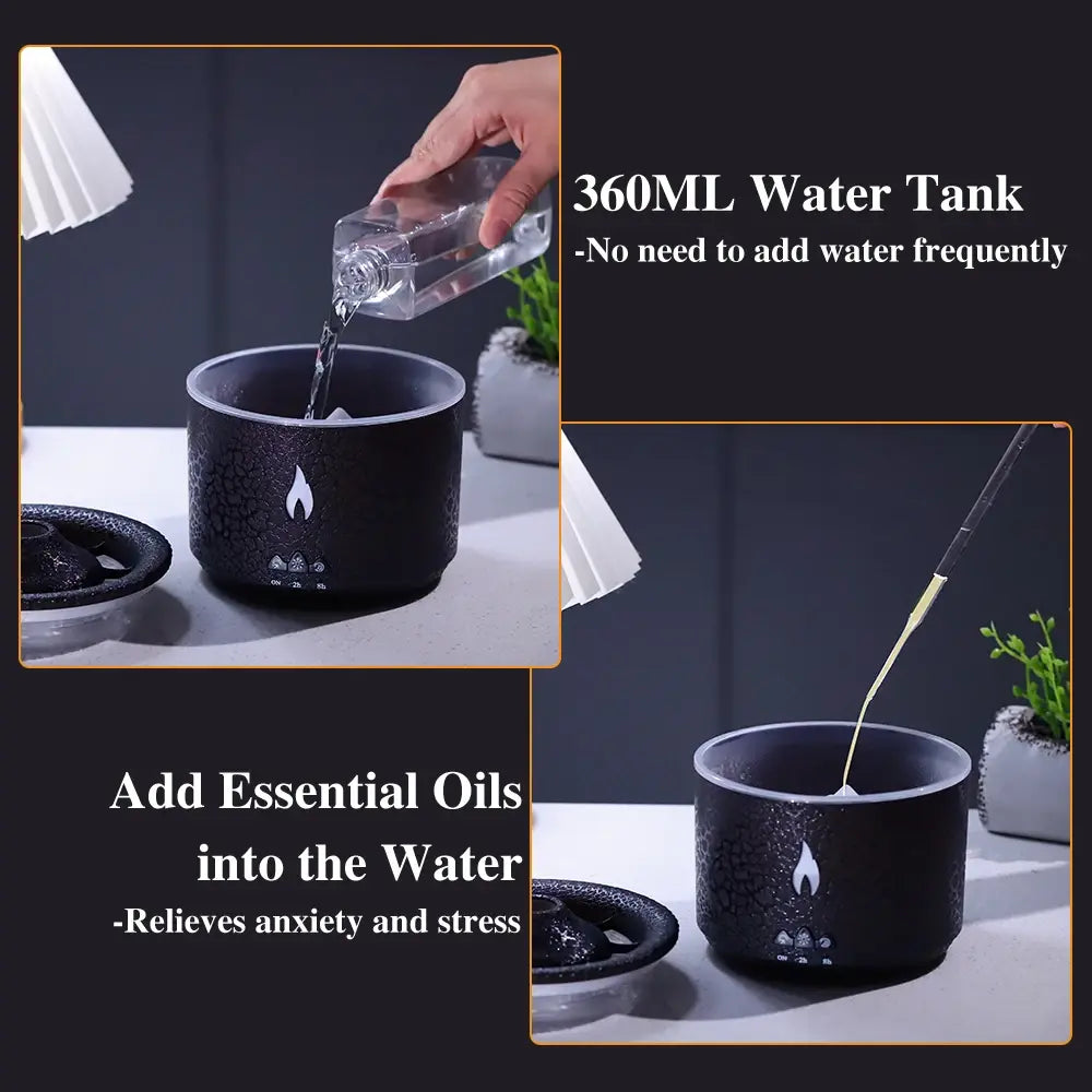 Volcano Fire Effect Humidifier