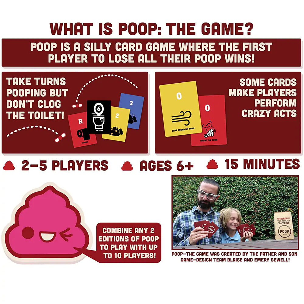 Poop Laughs: Hilarious Card Game Adventures!