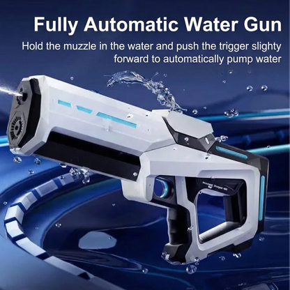 Mk-1 Electric Hydro Blaster fully automatic water gun for rapid engagement and effortless water pumping.