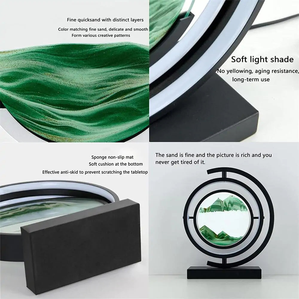 SandWave 3D Table Lamp