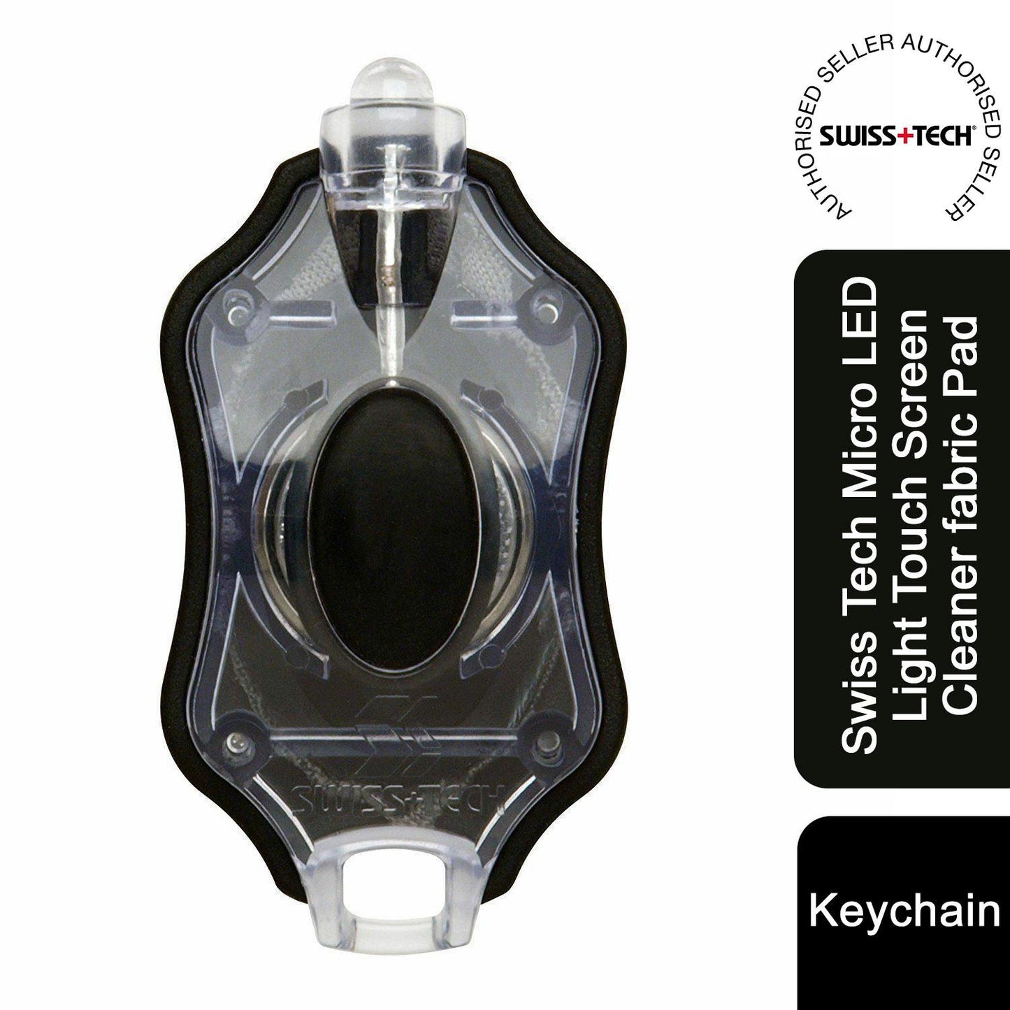 Swiss Tech Micro-Light & Screen Tool (Keyring EDC)