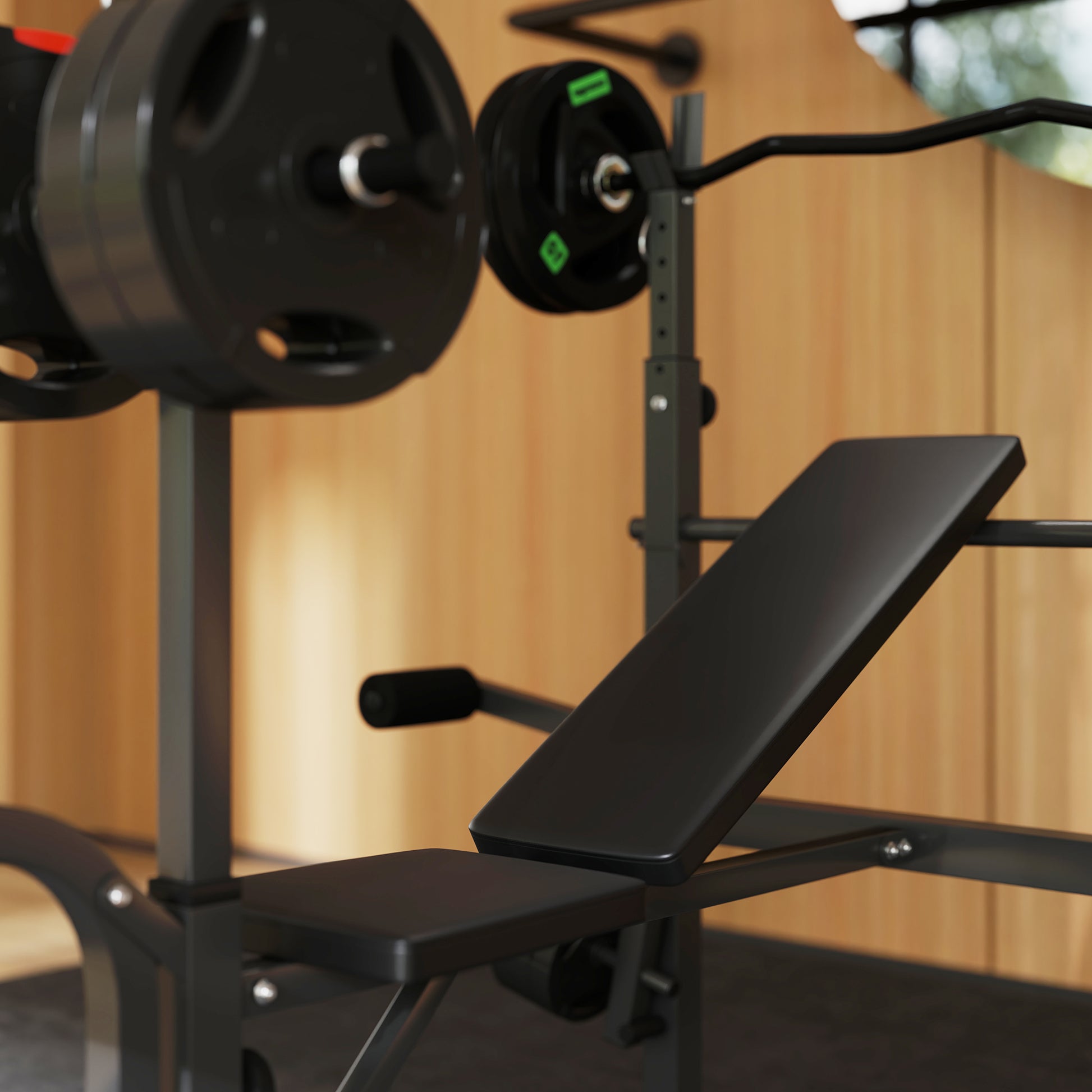 Multi-station press incline backrest positions