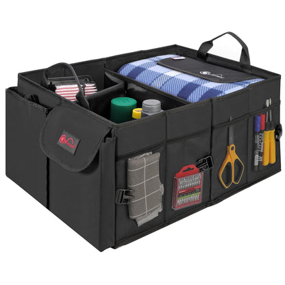 vehicle payload organiser — front view fully loaded