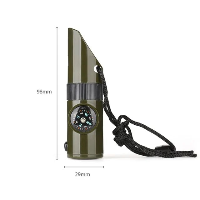7 in 1 Camping Whistle