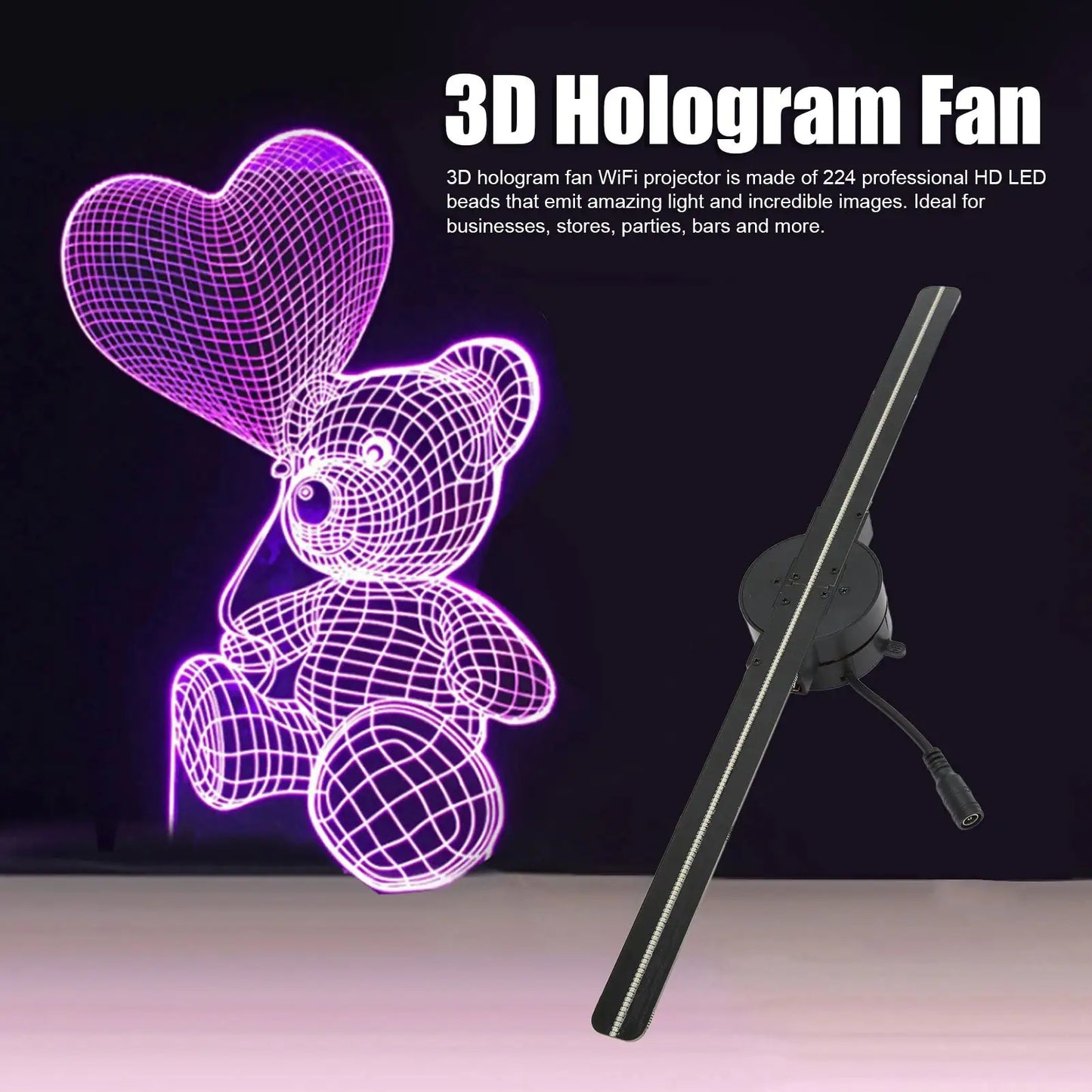 VisionAir 3D Hologram Display