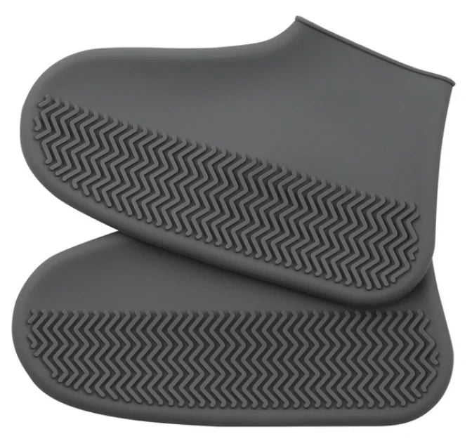 SleekShield: Silicone Rain Shoe Covers