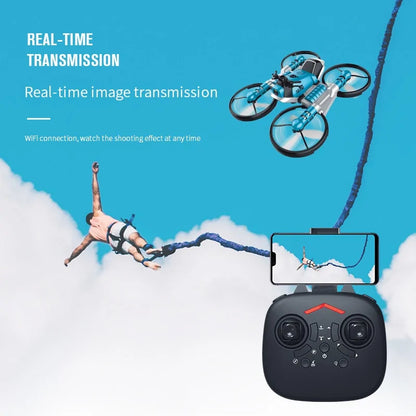 Dual Function RC Drone And Motorbike