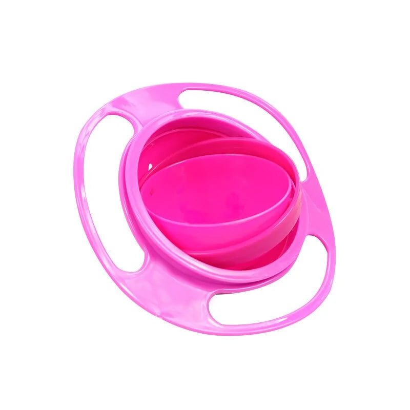 Spin & Secure Kids Gyro Bowl – Mess-Free Mealtime Fun!