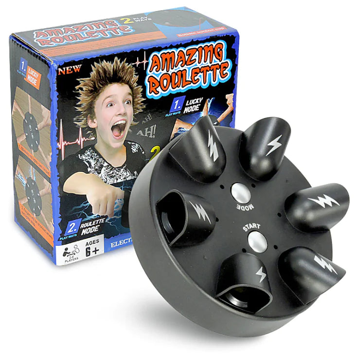 shock roulette game — unit with retail packaging