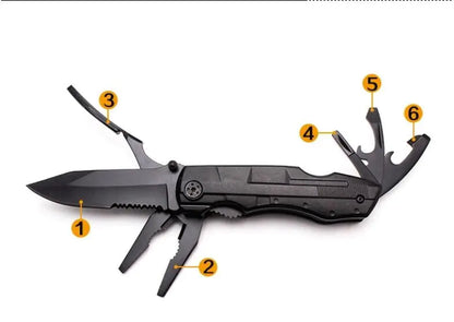 tactical multi-tool aluminium handle grip