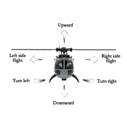 tactical RC helicopter flybarless rotor head detail