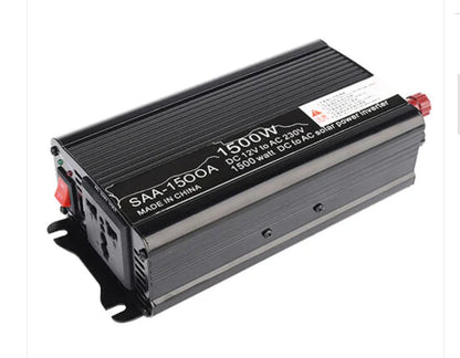 vehicle power inverter connected in use