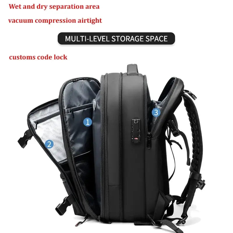 SpaceSaver Travel Backpack