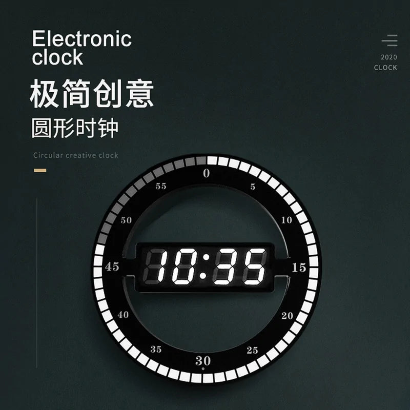 Smart LED Wall Clock