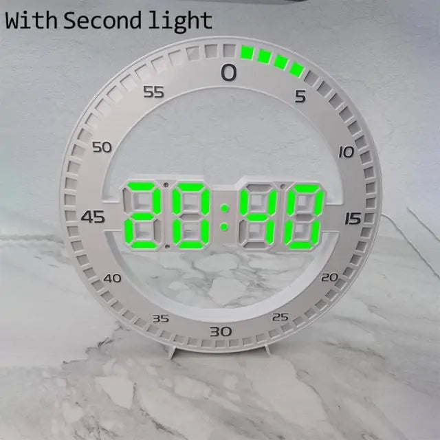 Smart LED Wall Clock