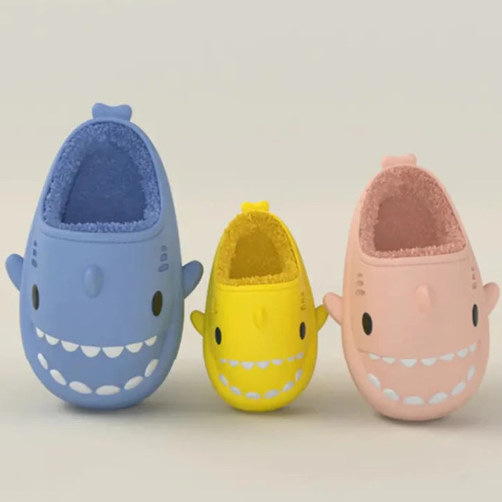 Shark Plush Home Slippers
