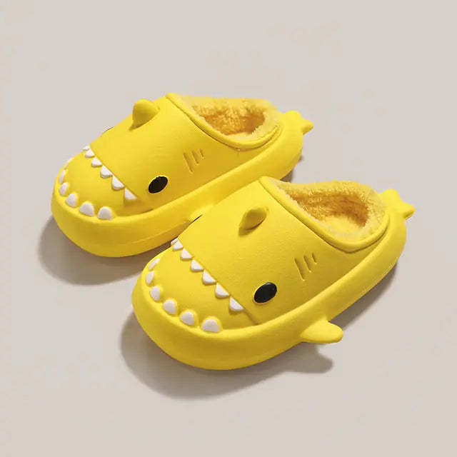 Shark Plush Home Slippers