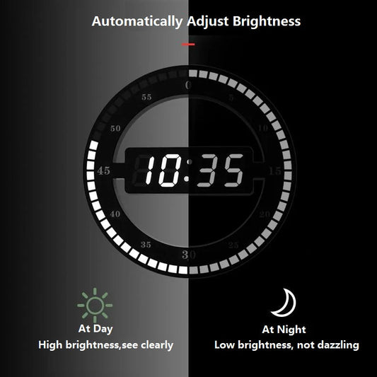 Smart LED Wall Clock