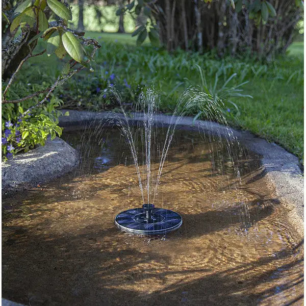 Mini Solar Water Fountain Pool Pond