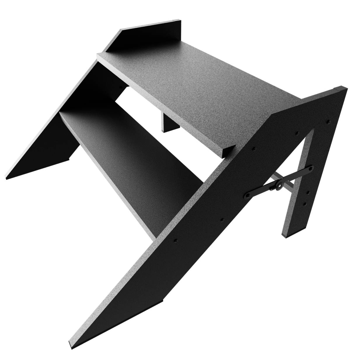 Heavy-Duty 2-Step Folding Platform (660lb Capacity)