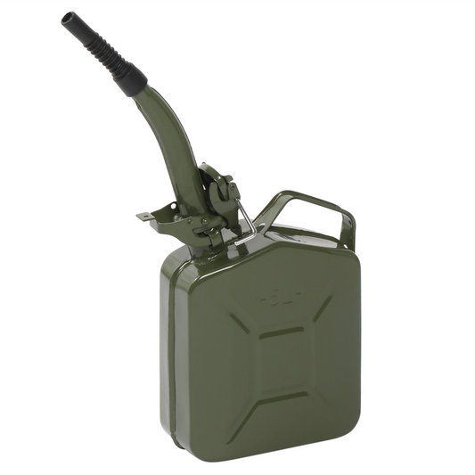 Heavy-Duty 5L Steel Fuel Canister (Army Green)